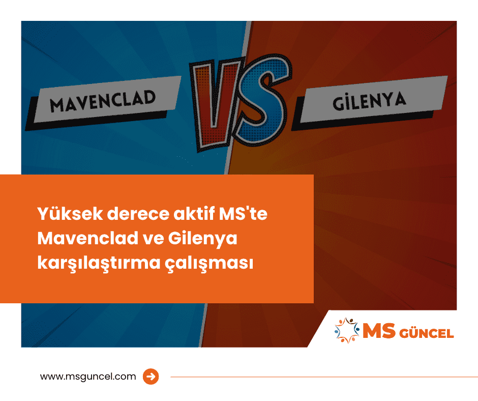 Yüksek derece aktif MS'te Mavenclad ve Gilenya karşılaştırma çalışması